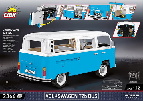 Cobi cars transporter t2a - cobi,